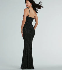 Emersyn Sweetheart Rhinestone Slim Formal Dress