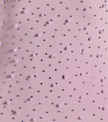 Mayva Mermaid Rhinestone Faux Pearl Formal Dress