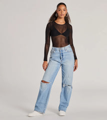 Love's A Mesh Bodysuit