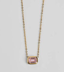 Luxe Moment Dainty Pendant Necklace