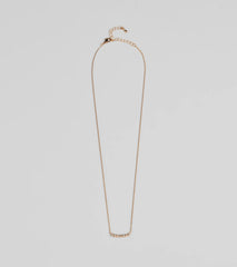 Keep It Dainty Cubic Zirconia Necklace