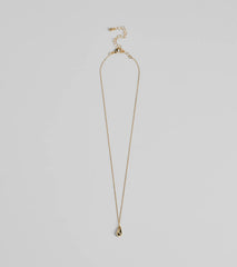 Chic Approved Teardrop Charm Necklace