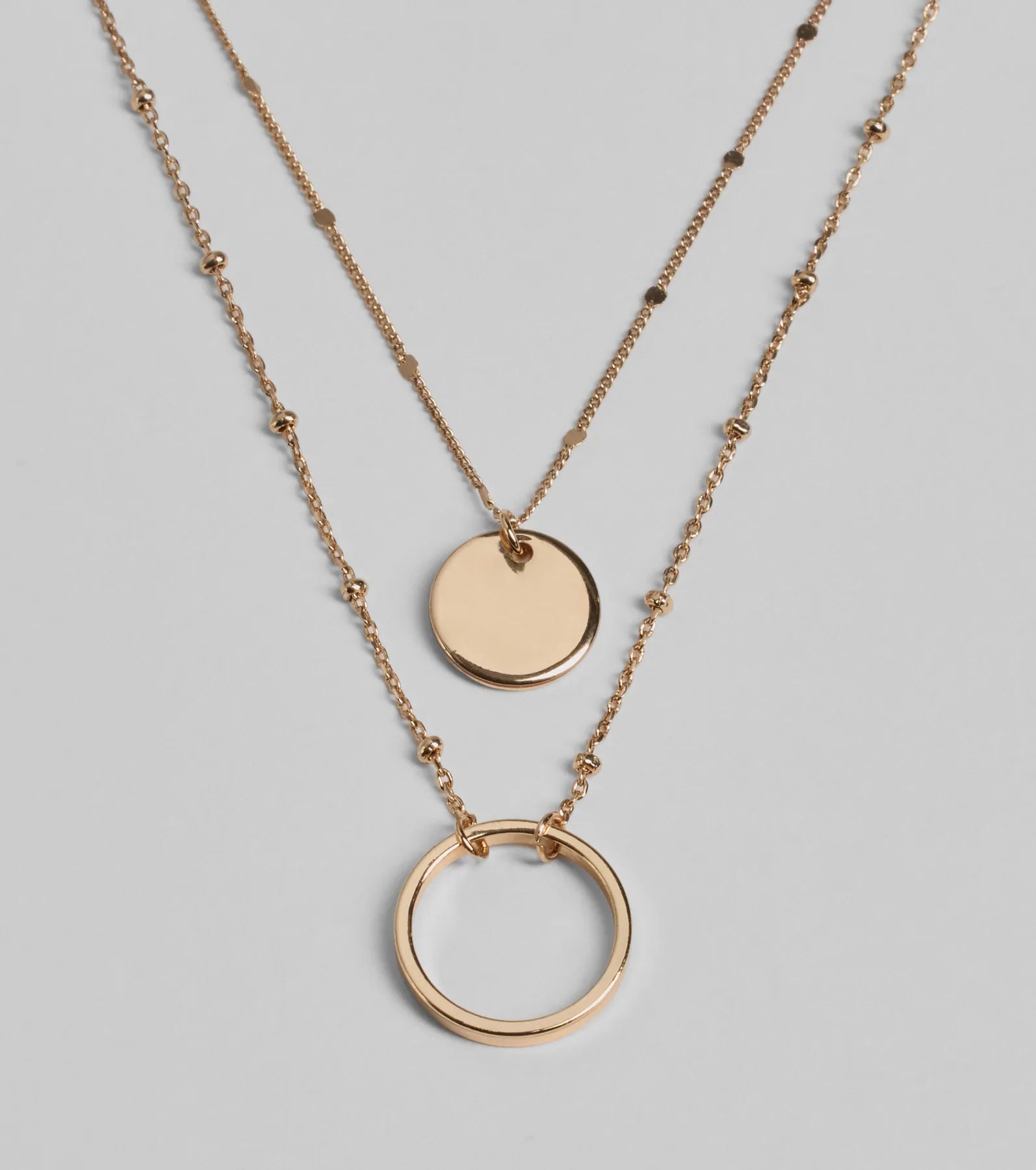 Delicate Charm Layered Necklace