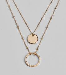 Delicate Charm Layered Necklace