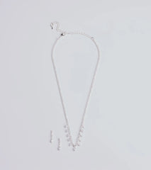Enchant Me Necklace And Earrings Set