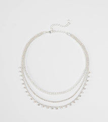 Luxe Dreams Cubic Zirconia Layered Necklace