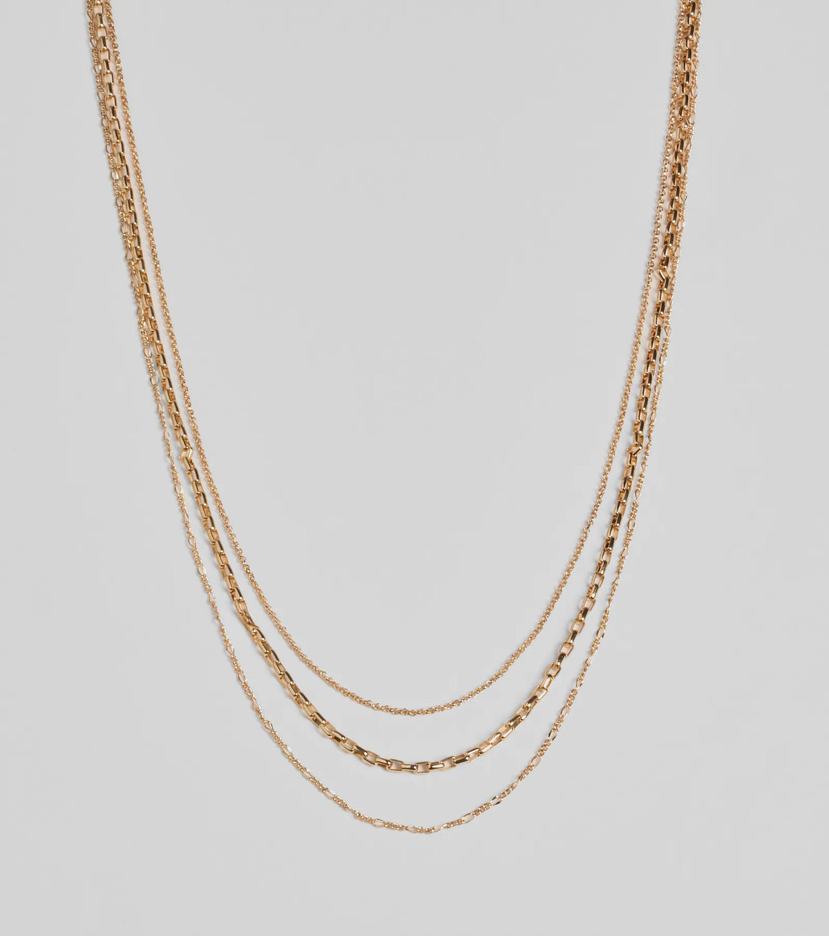 Timeless Charm Layered Chain Necklace
