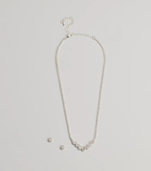Unforgettable Luxe Cubic Zirconia Necklace Set