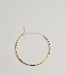 Sleek Essential Metal Necklace