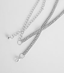 Dainty Rhinestone Belt