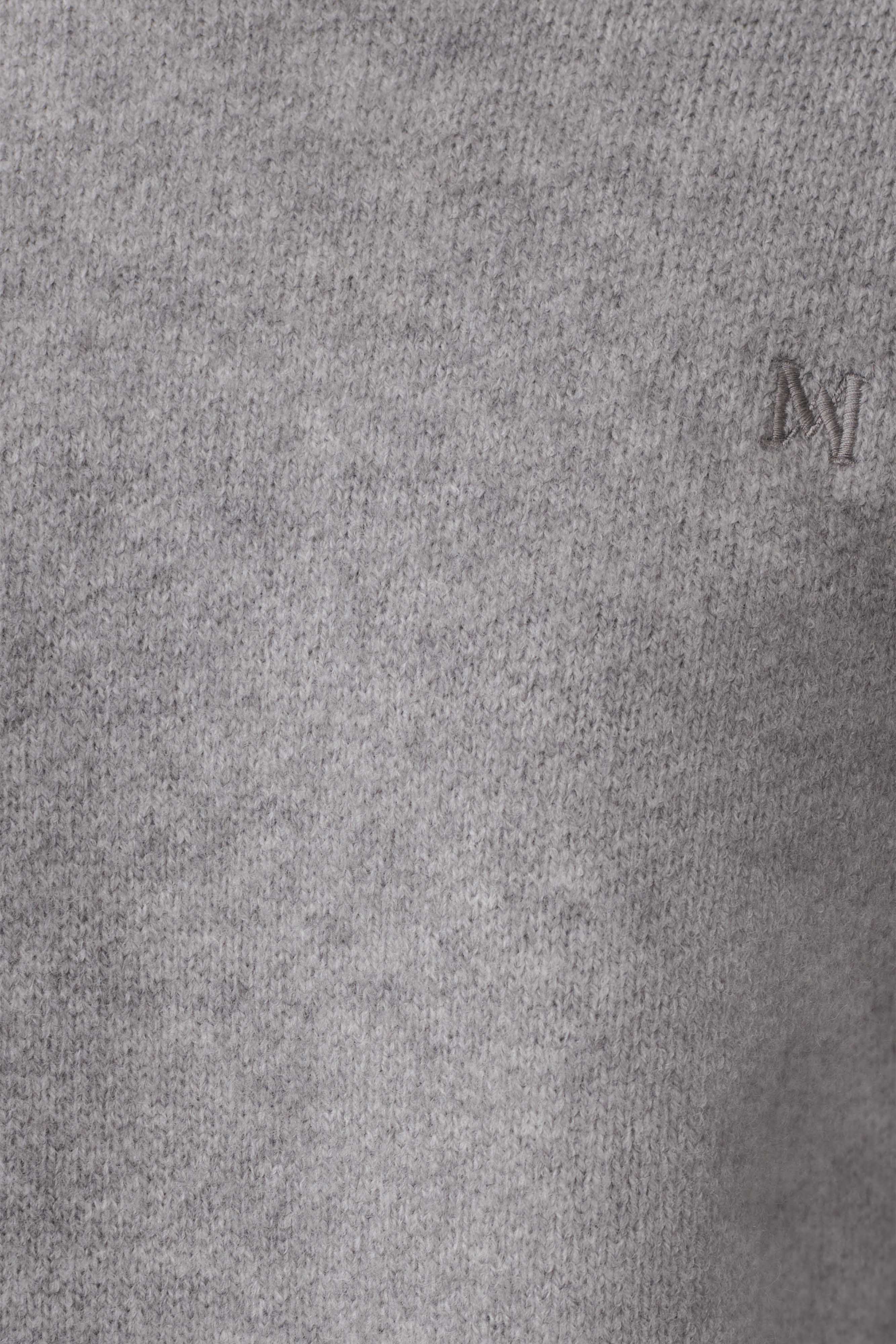 Lulu Oversized Knit Jumper - Grey Marle